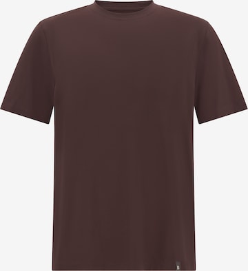 Boggi Milano - Camiseta en marrón: frente