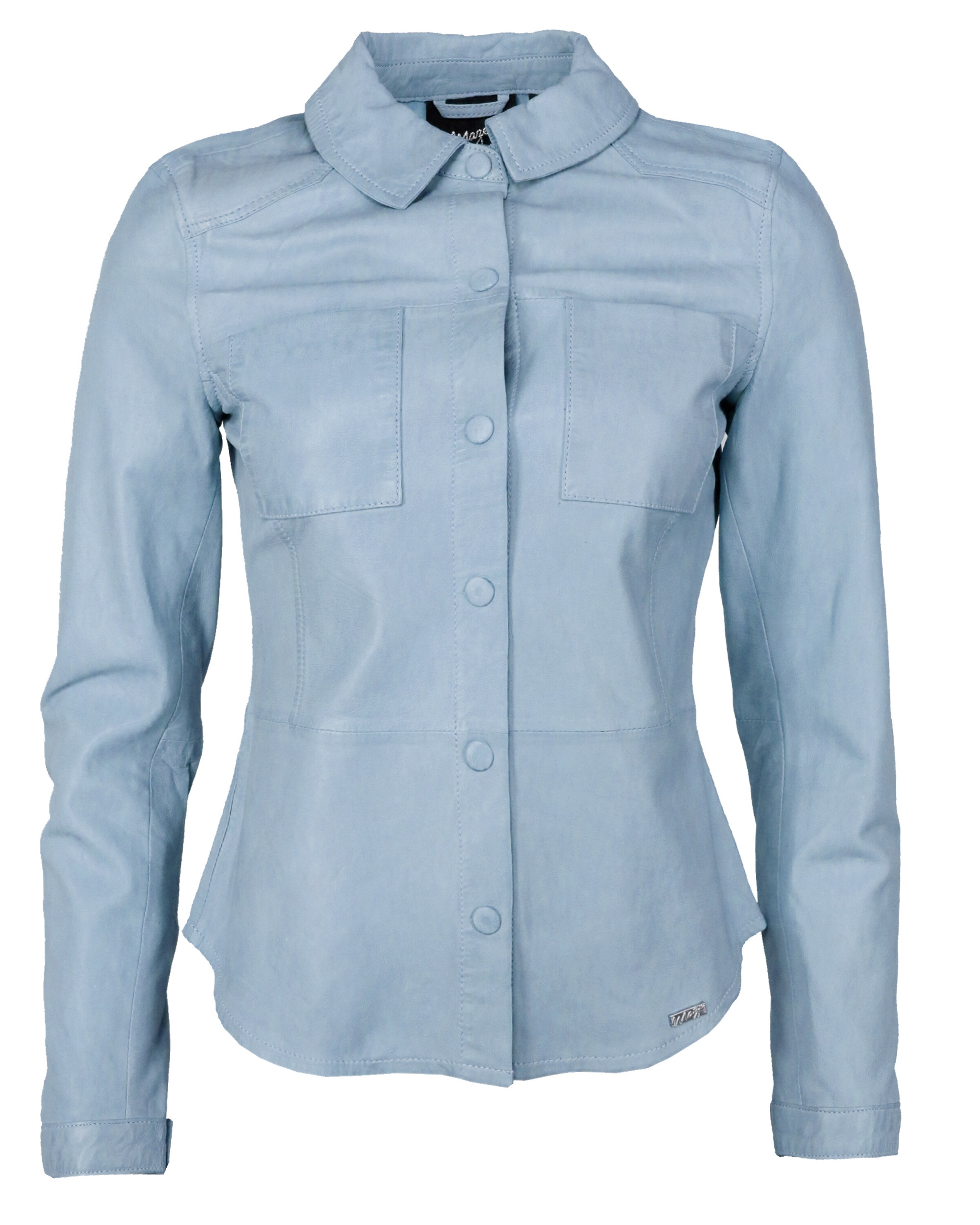 Maze Tussenjas in Blauw: voorkant