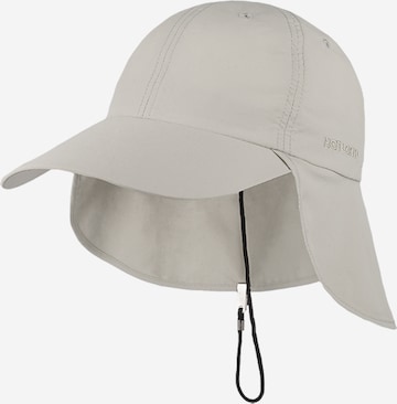 Hatland Cap 'Dean' in Grau: Vorderseite