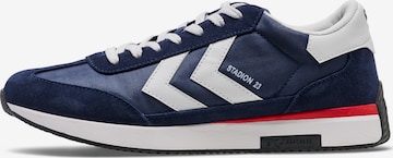 Hummel Sneakers laag 'STADION 23' in Blauw: voorkant