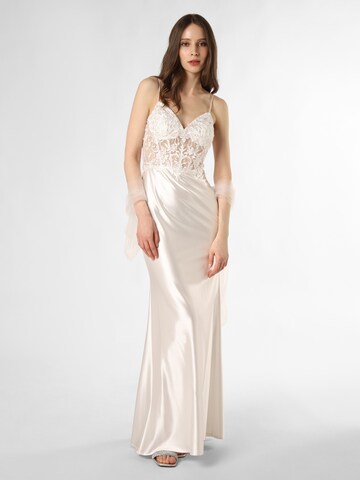 Unique Evening Dress in White: front