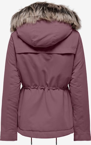 ONLY Winter Parka 'New Starline' in Pink