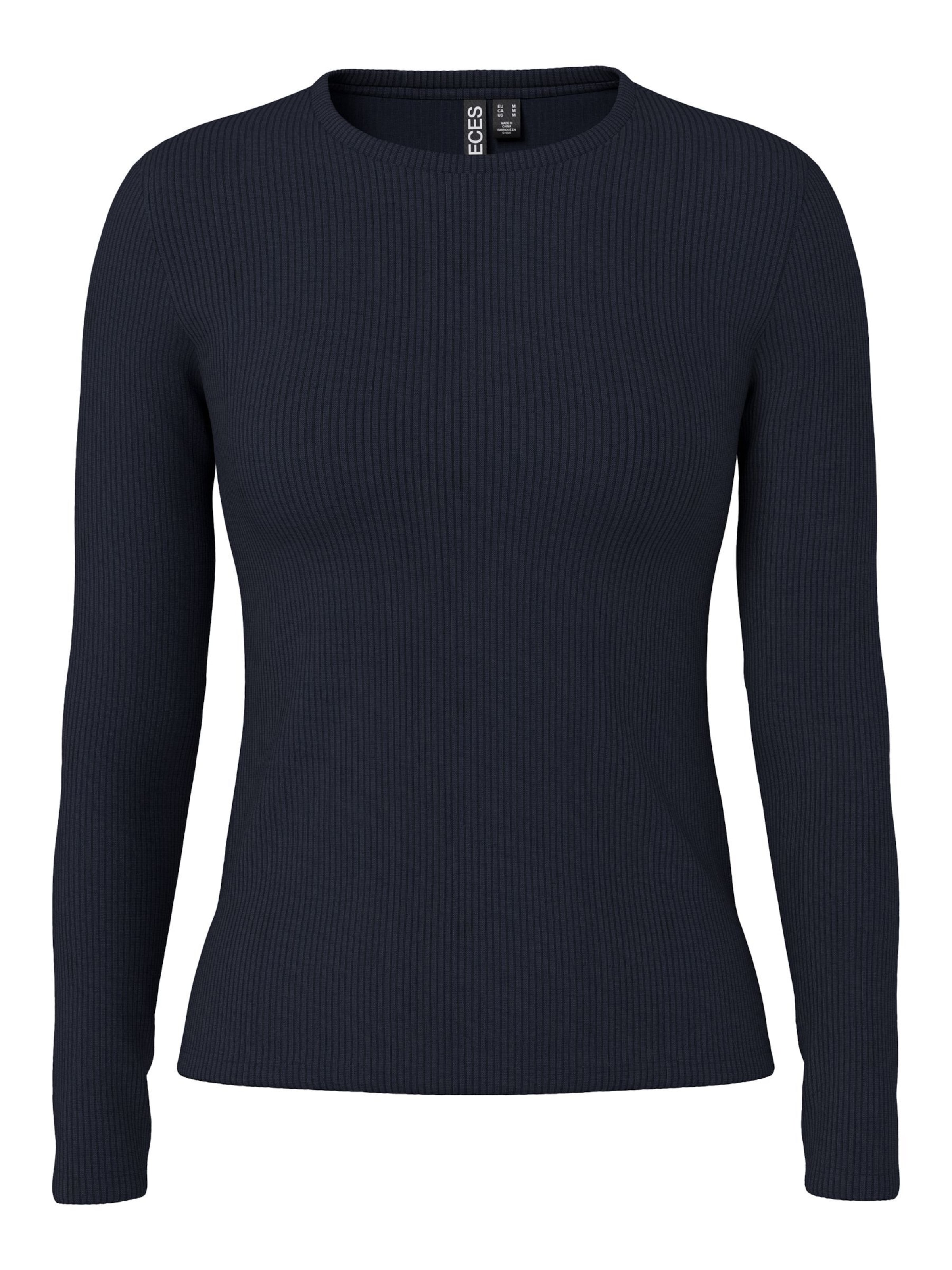 PIECES Shirt 'PCRuka' in de kleur Donkerblauw, Productweergave