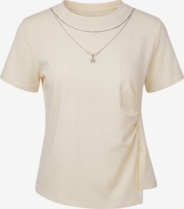 usha BLACK LABEL - Camiseta en beige: frente