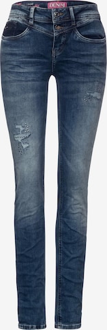 STREET ONE Slimfit Jeans in Blau: predná strana