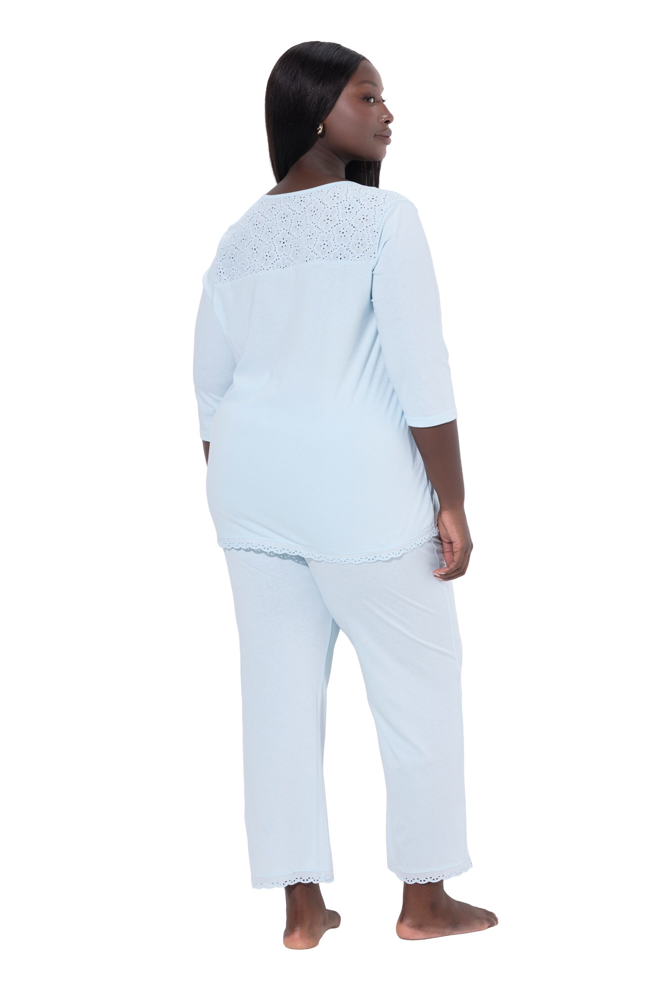 Ulla Popken Pajama in Blue