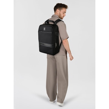 Jekyll & Hide Laptoptas in Zwart: voorkant