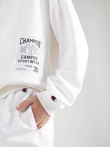 Champion Authentic Athletic Apparel Sweatshirt i hvit