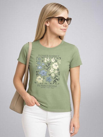 LEAFLETIC Shirt 'Leafletic Women’s Short Sleeve T-Shirt'‌‌‌‌ in Grün