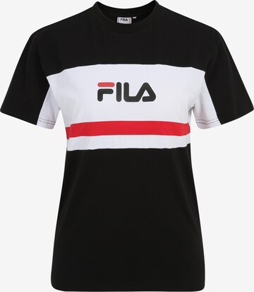 FILA Shirt ' LISHUI' in Zwart: voorkant