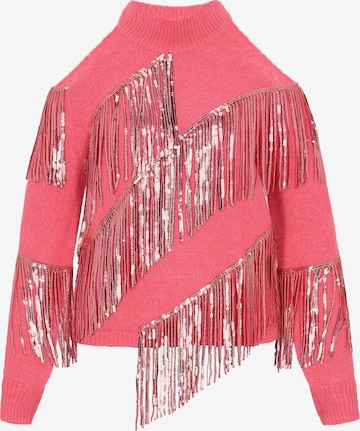 IZIA - Jersey en rosa: frente