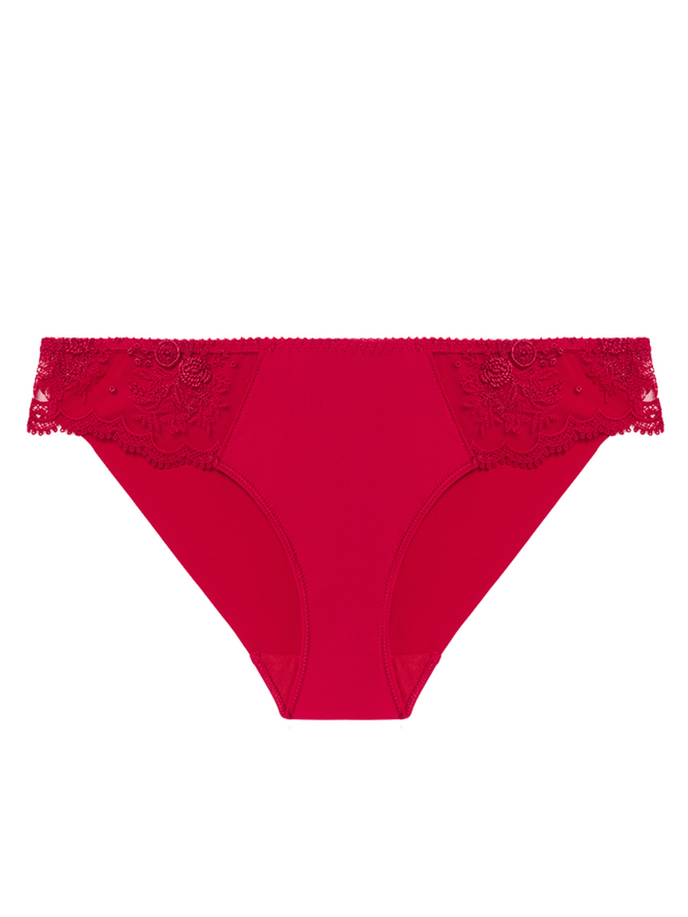 Simone Perele Panty 'Intrigue' in Red: front