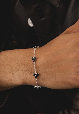 Commen Lines Bracelet in Silver