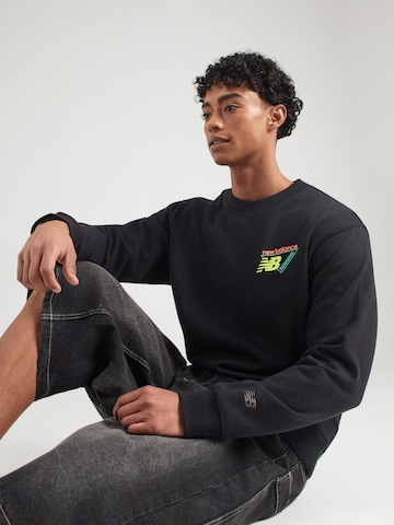 Sweat-shirt new balance en noir