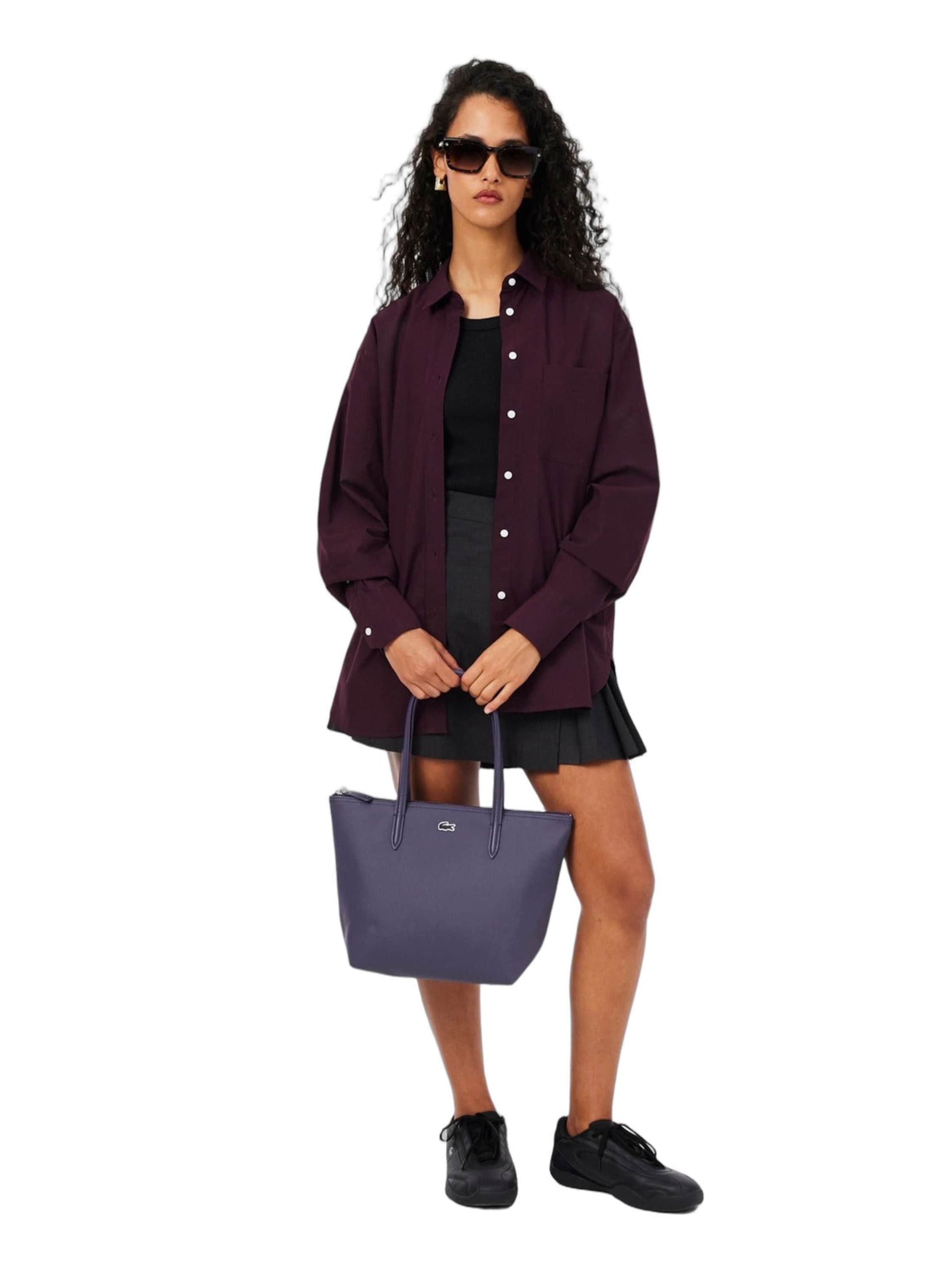 LACOSTE - Shopper 'Lacoste Sac Cabas Femme L.12.12 Concept Elixir' em roxo