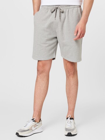 Cleptomanicx Regular Trousers 'Ligull' in Grey: front