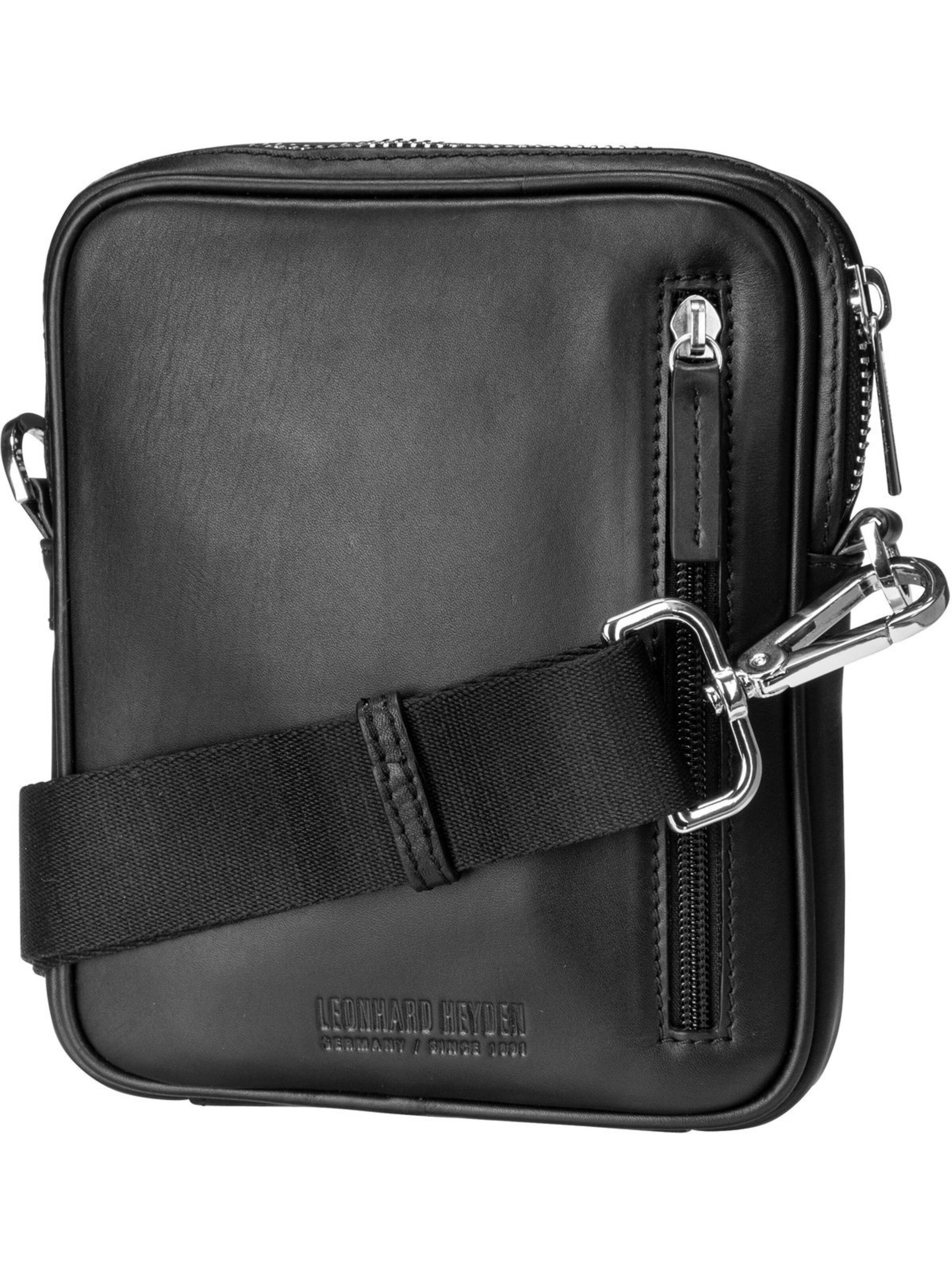 LEONHARD HEYDEN Schoudertas 'Montreal' in Zwart