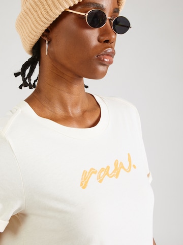 T-shirt G-Star RAW en blanc