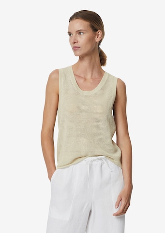 Marc O'Polo Knitted Top in Beige: front