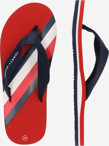 TOMMY HILFIGER Open schoenen in Blauw