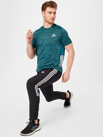 ADIDAS SPORTSWEAR Regular Workout Pants 'Train Icons ' in Black