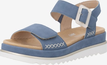 Sandalo di REMONTE in blu: frontale