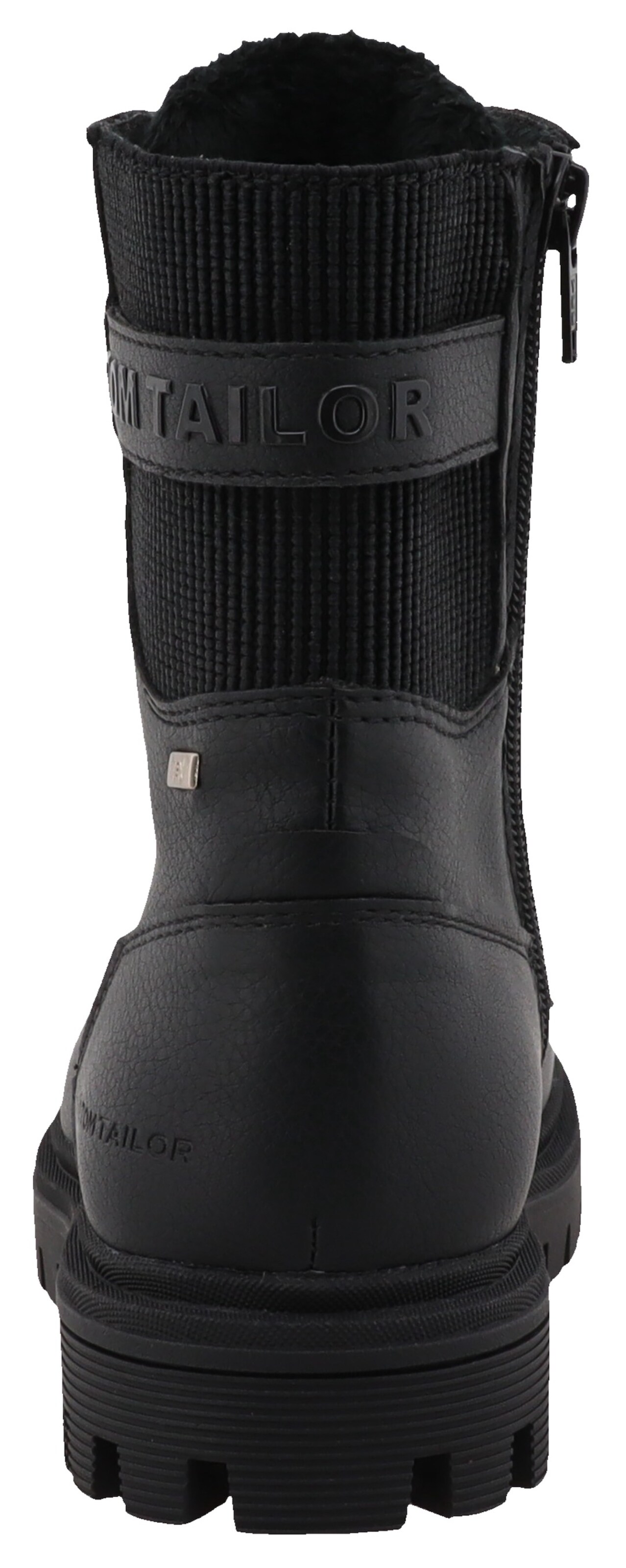 TOM TAILOR Boots in Black