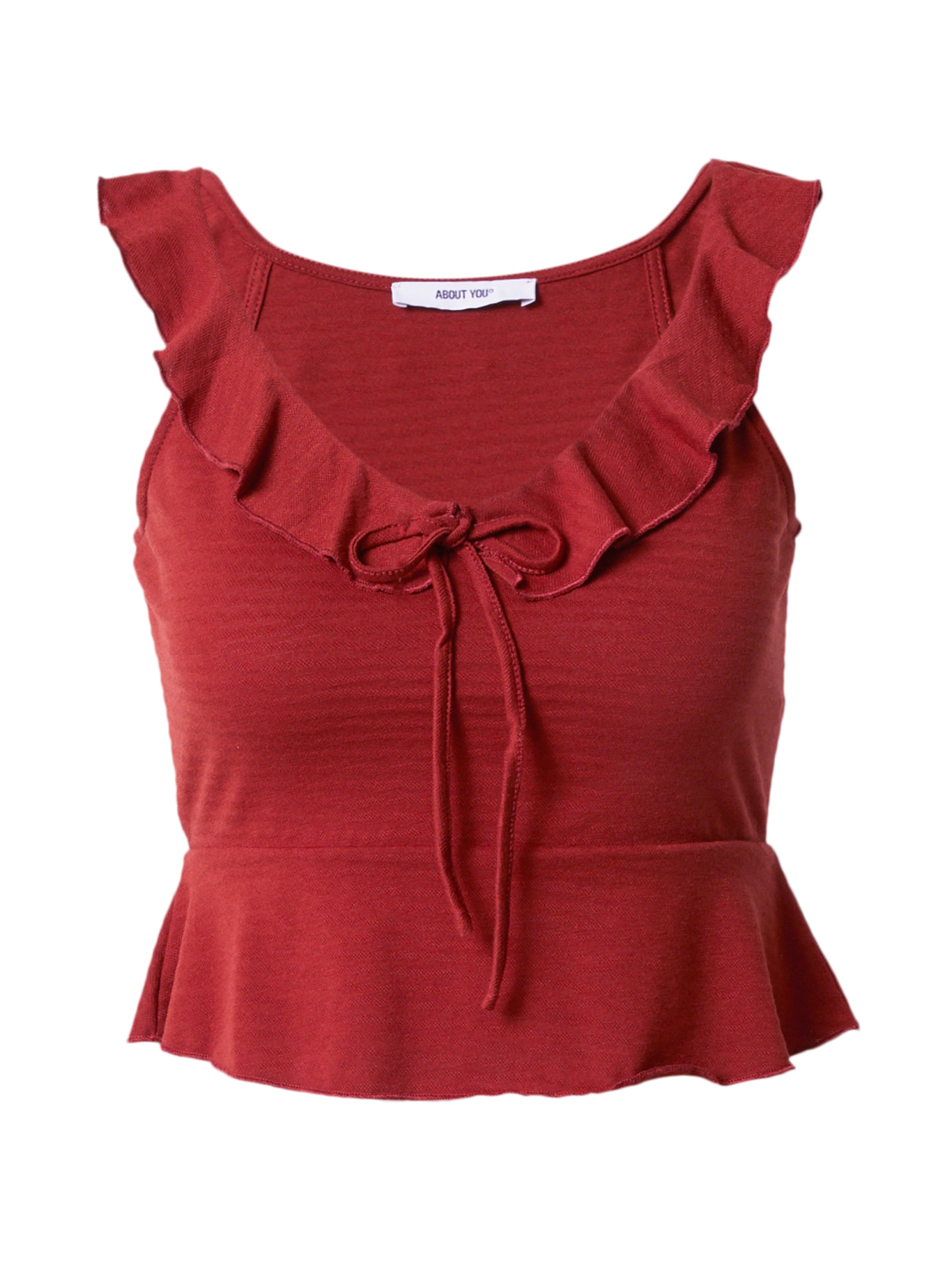 ABOUT YOU - Top 'Virginia' en rojo: frente