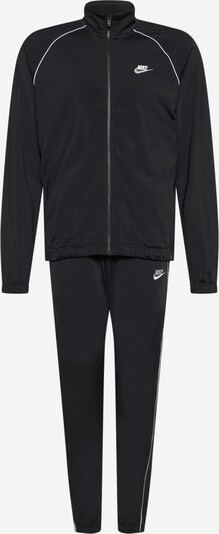 Nike Sportswear Jogginganzug in schwarz / weiß, Produktansicht