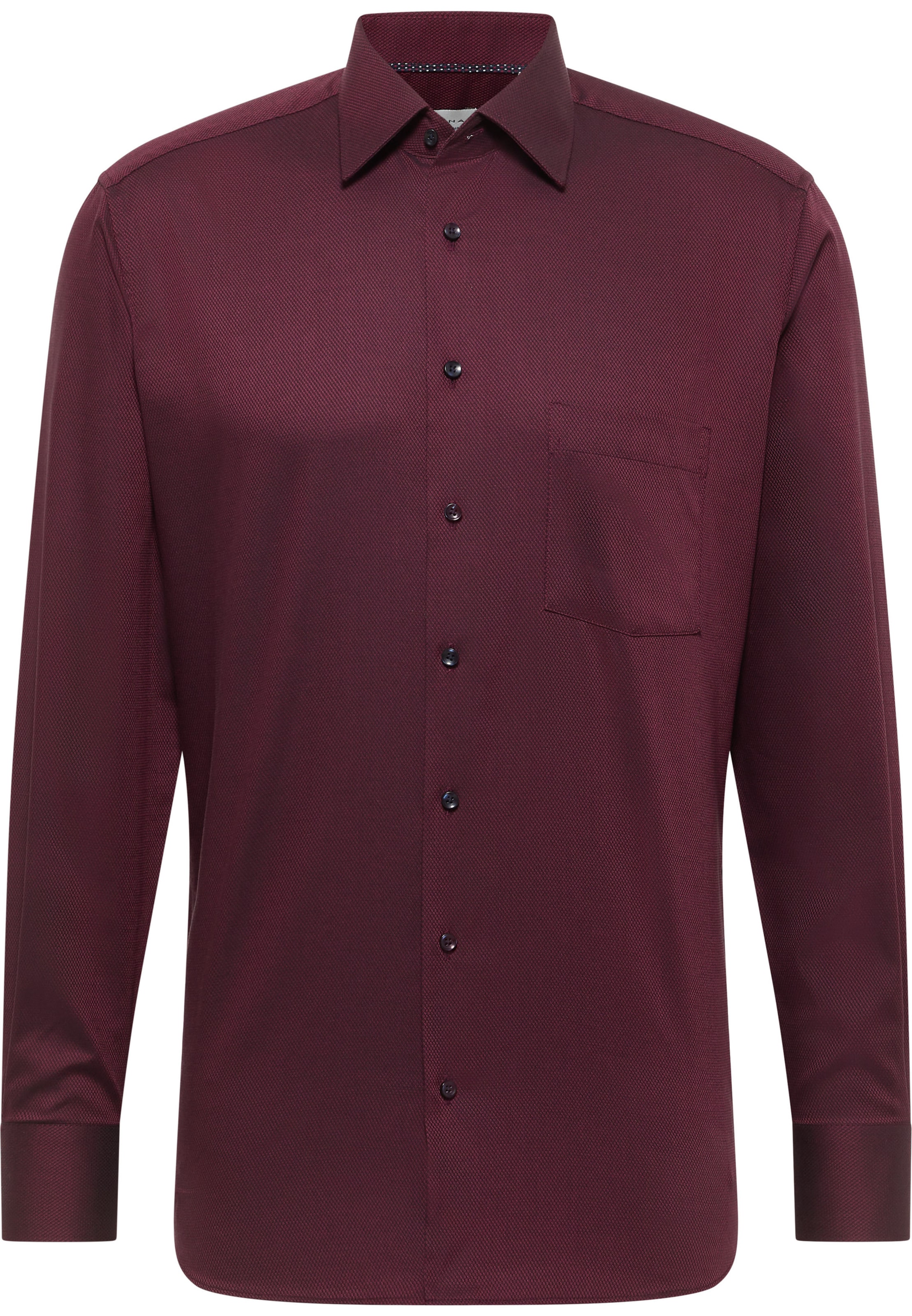 ETERNA Zakelijk overhemd in Rood: voorkant