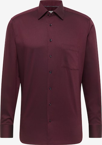 ETERNA Zakelijk overhemd in Rood: voorkant