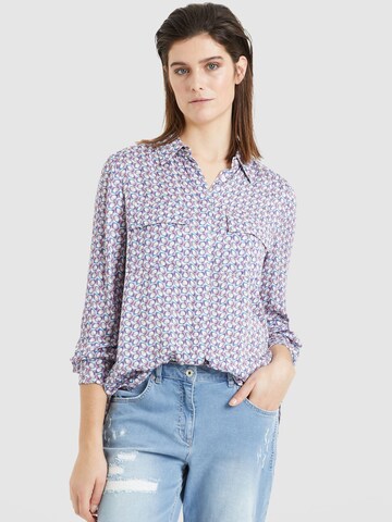 MARC AUREL Blouse in Blauw: voorkant