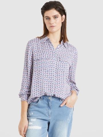 MARC AUREL Blouse in Blue: front