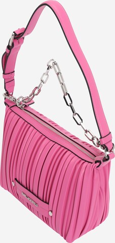 Karl Lagerfeld Shoulder Bag 'Baguette' in Pink: front