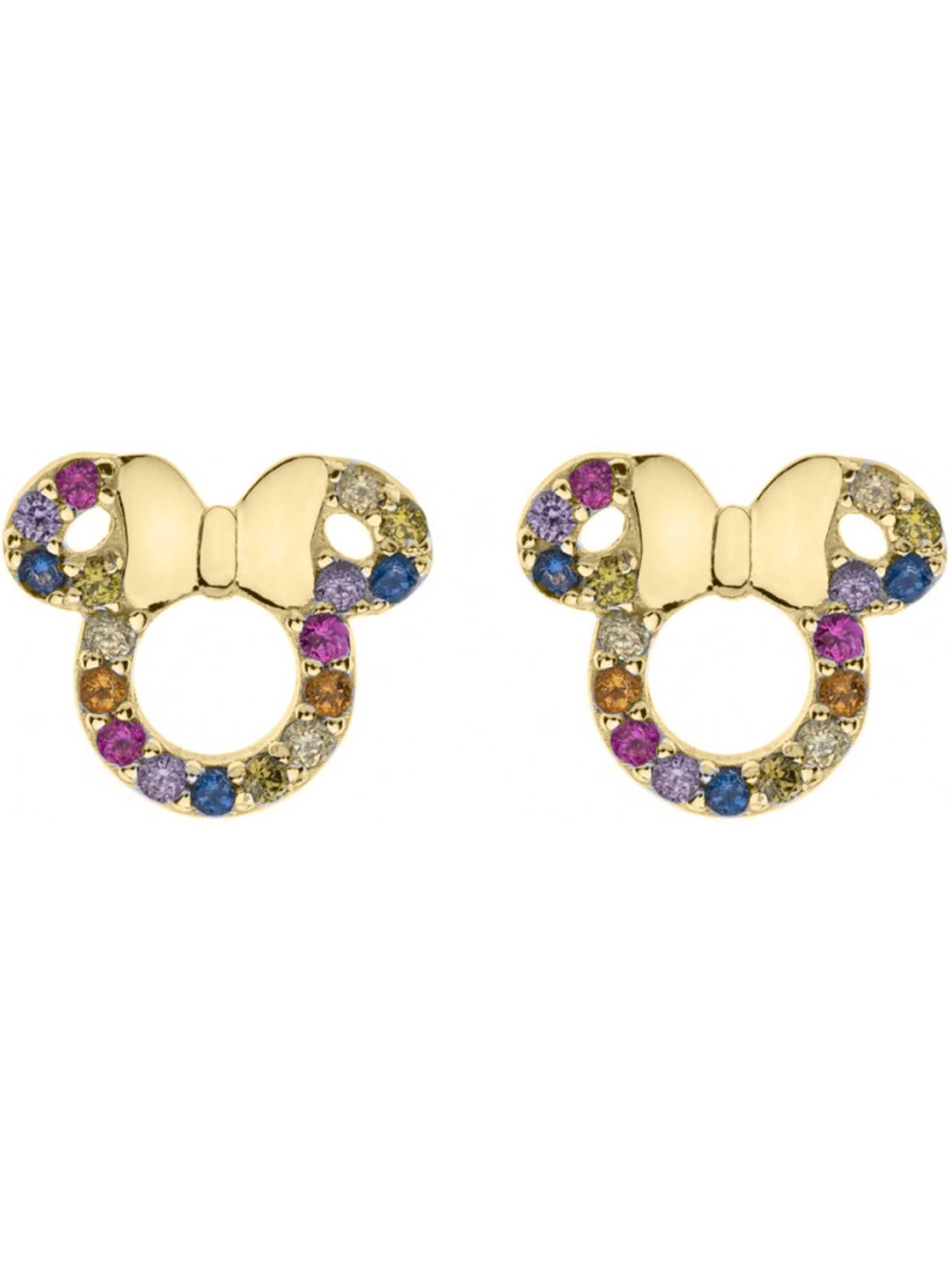 Disney Jewelry Ohrringe in Gold: Vorderseite