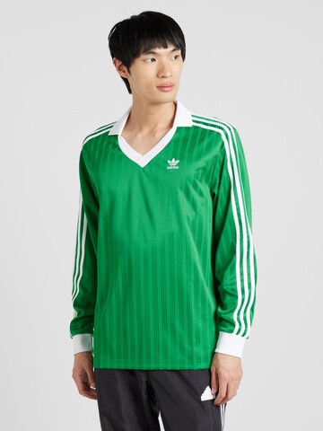 ADIDAS ORIGINALS Shirt 'Adicolor' in Green: front