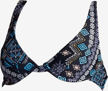 La Michaux Bikini top 'VICTORIA' in Blue: front