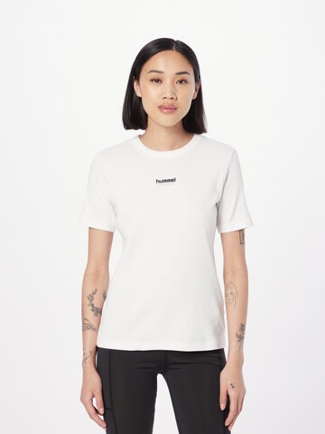 Hummel Shirt 'Scarlett' in Wit: voorkant