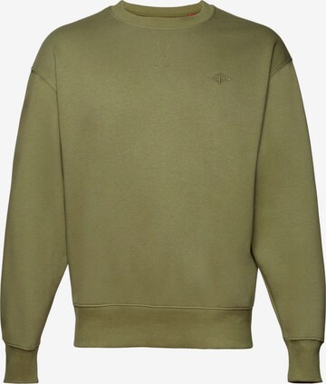 ESPRIT Sweatshirt in Groen: voorkant