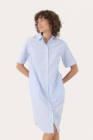 Part Two Shirt dress 'Harper' in Blue: front