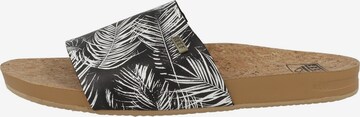 REEF Pantolette 'Cushion Scout' in Schwarz