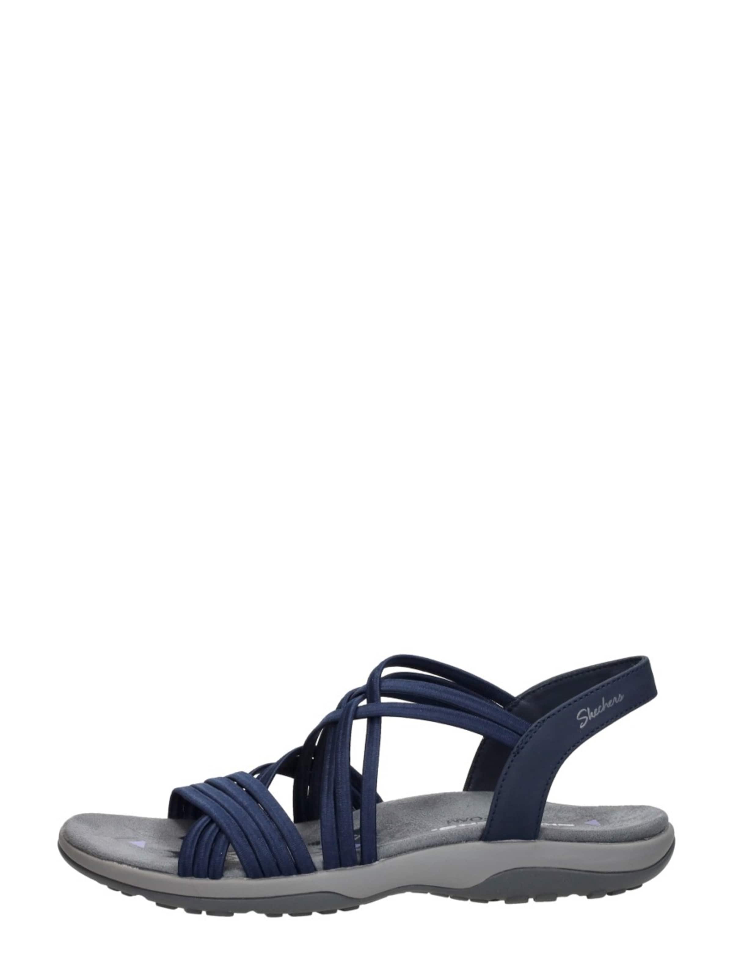 SKECHERS Sandaal 'Reggae Slim - Sunnyside' in Blauw: voorkant