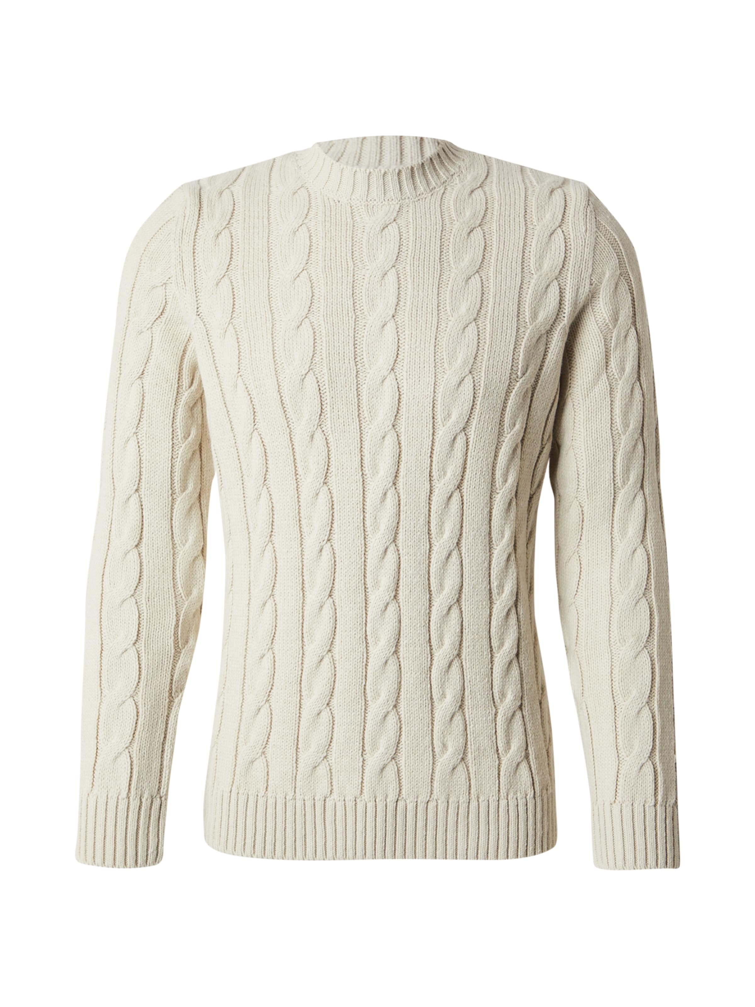 Superdry Pullover 'JACOB' in Beige: Vorderseite