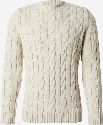 Pull-over 'JACOB' Superdry en beige : devant
