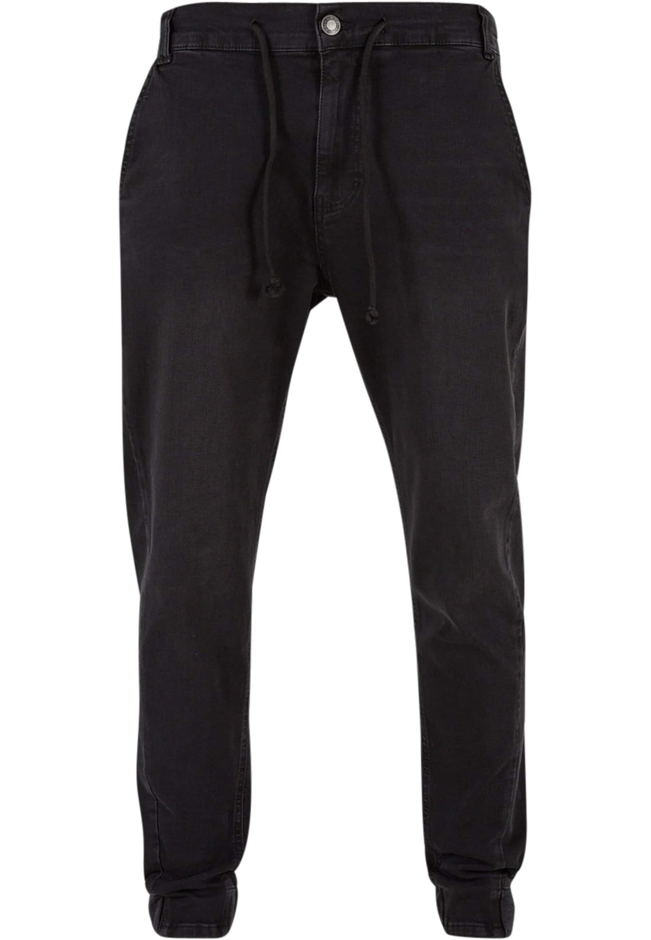 Tapered Jeans di 2Y Premium in nero: frontale