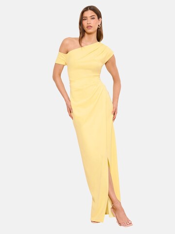 Lipsy Kleid in Gelb: Vorderseite