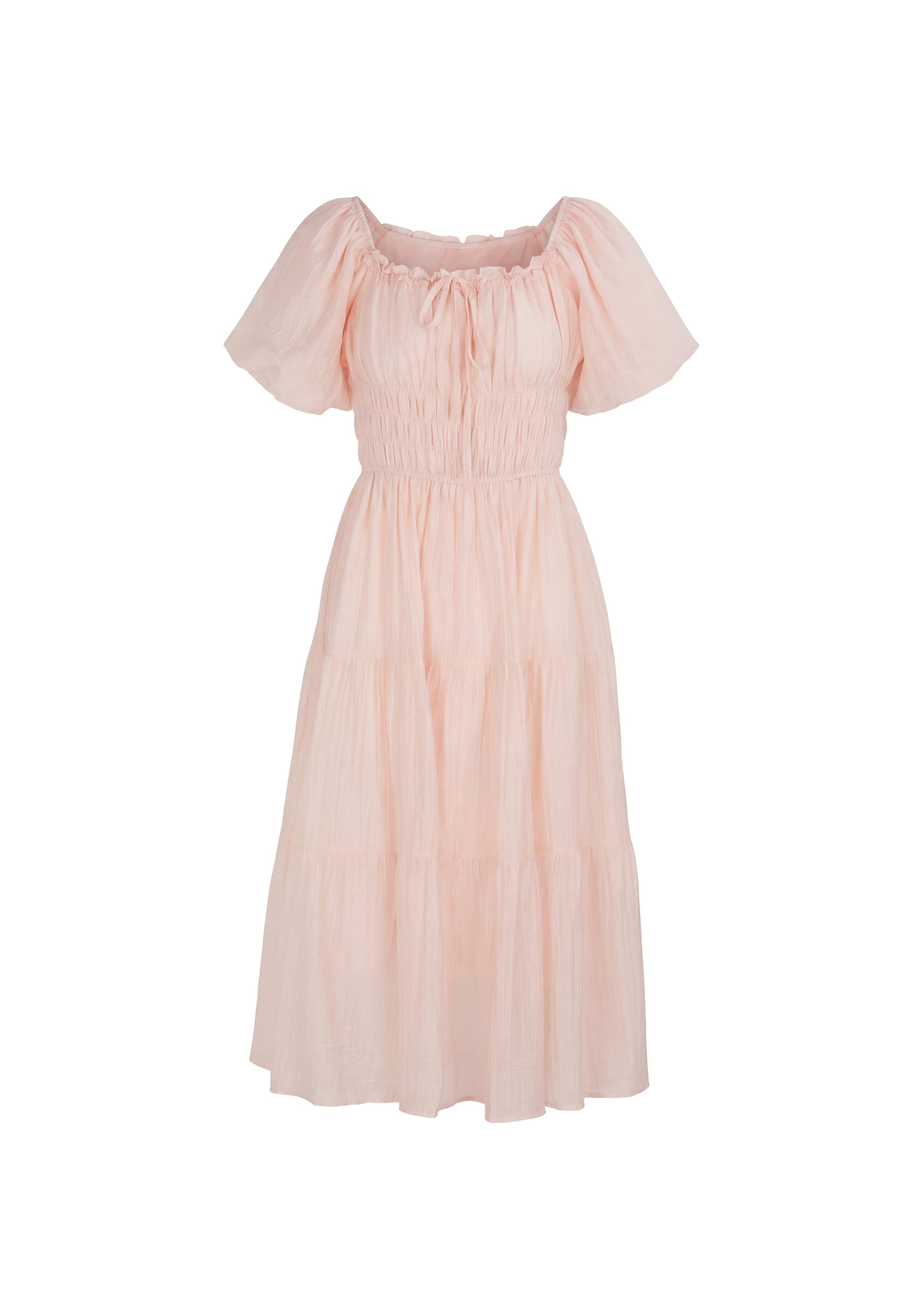 IZIA - Vestido em rosa: frente