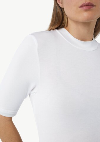 T-shirt comma casual identity en blanc