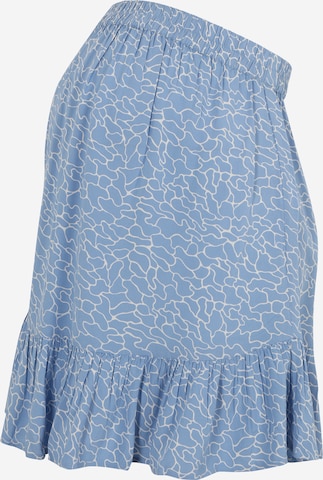 Pieces Maternity Skirt 'NYA' in Blue: front