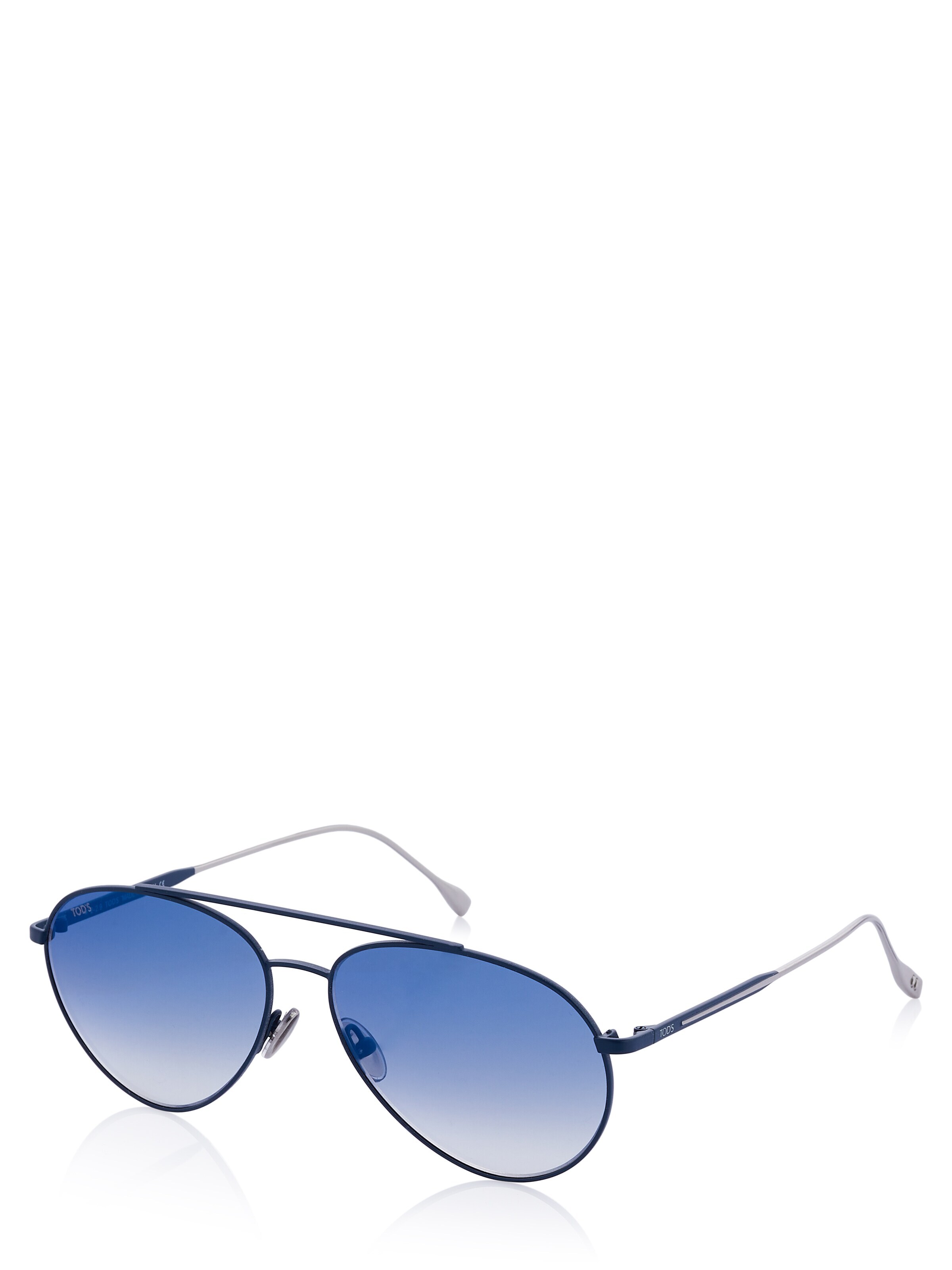 Tod's Okulary przeciwsłoneczne 'Tod's Sonnenbrille' w kolorze niebieski: przód